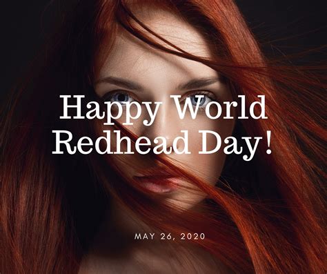 redhead mania|World Redhead Day 2021: Fun facts about the May 26 holiday.